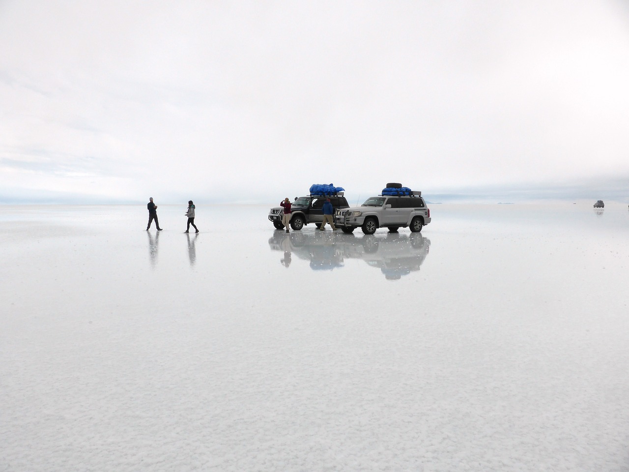 salt flat uyuni bolivia free photo