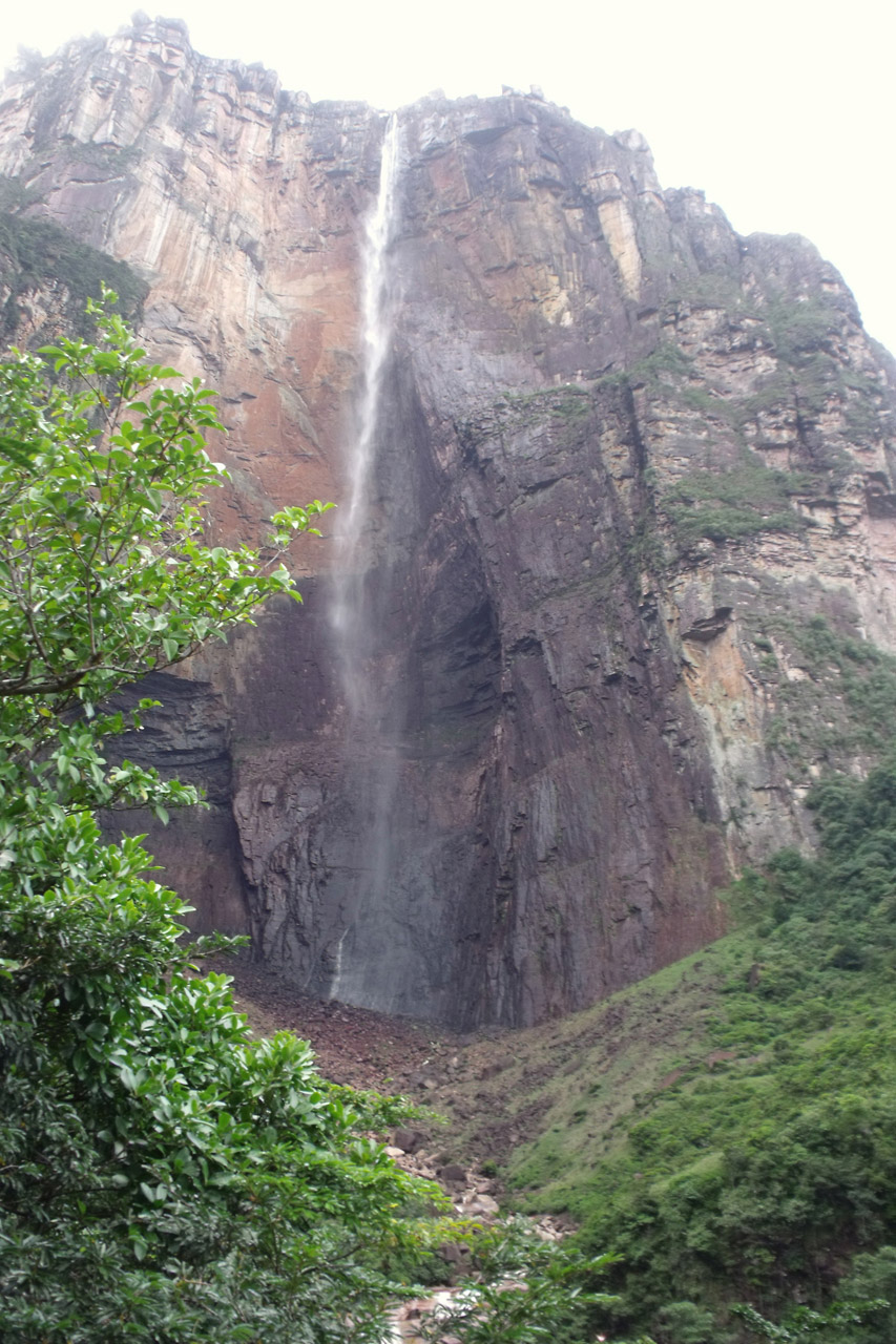 venezuela waterfall highest free photo