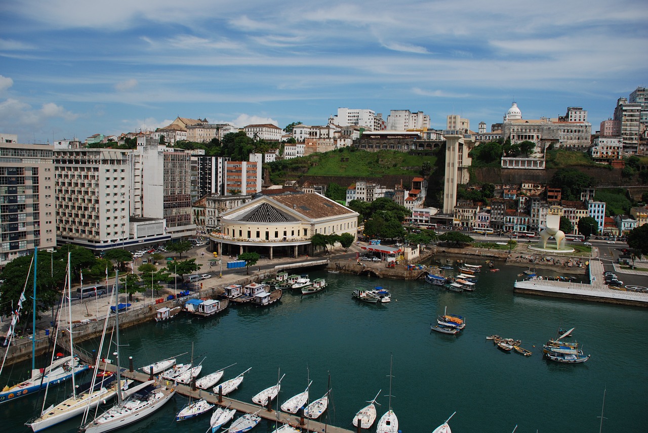 salvador sea beach free photo