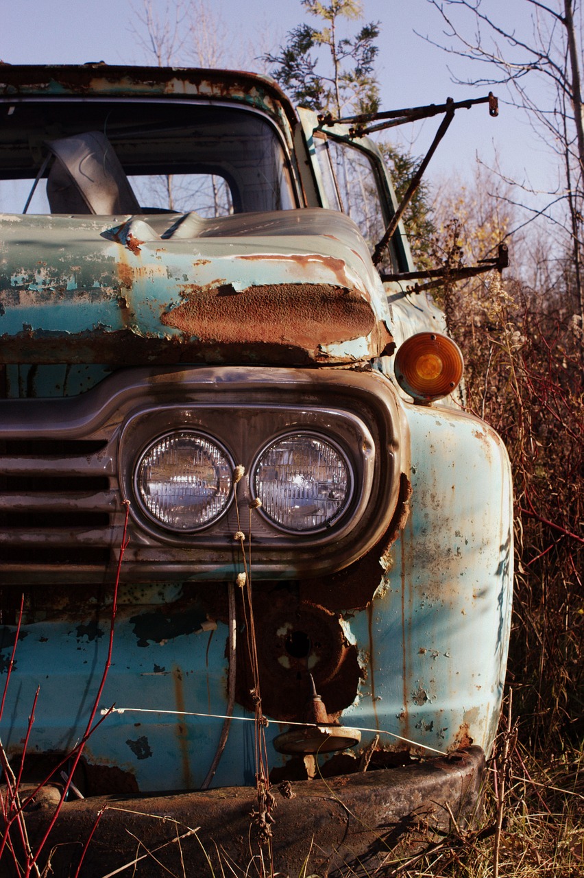 salvage yard car wreck free photo