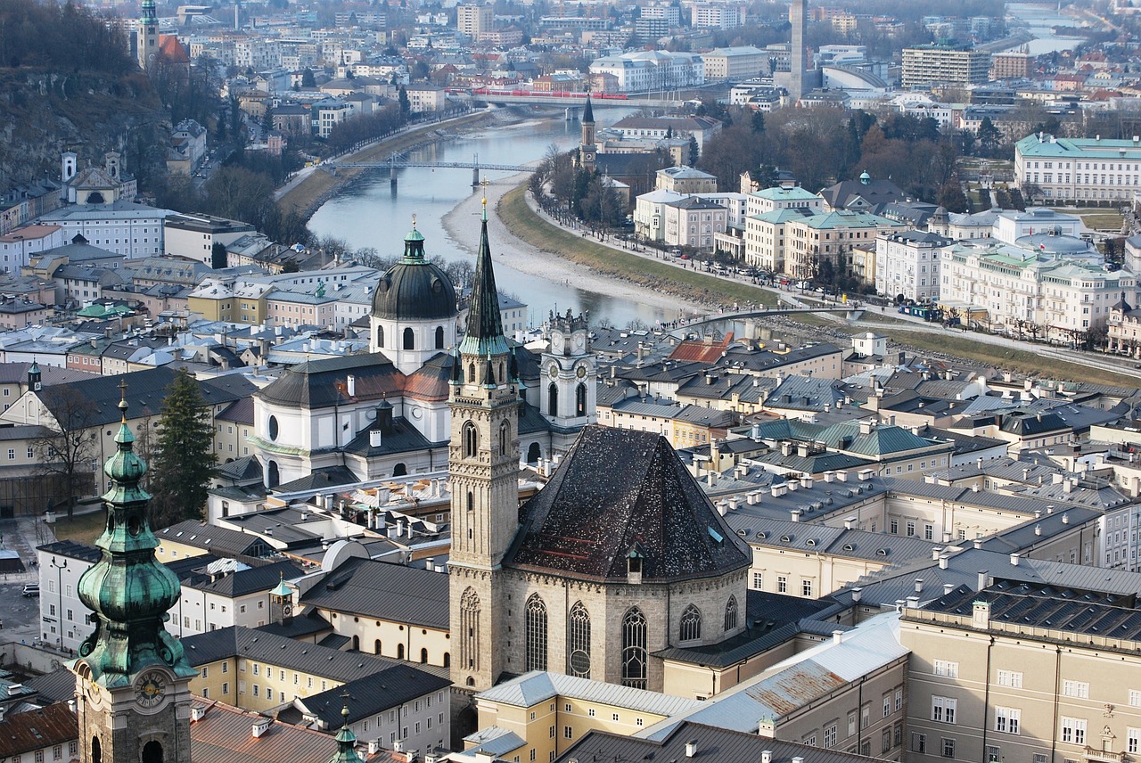 salzburg austria architecture free photo