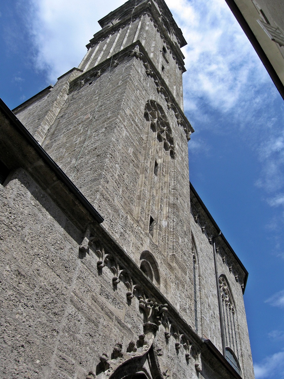 salzburg tower window free photo