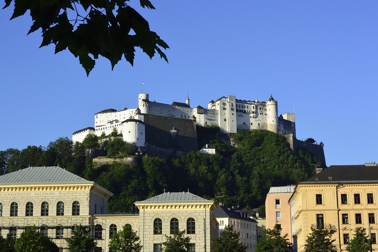 salzburg austria hohensalzburg fortress free photo