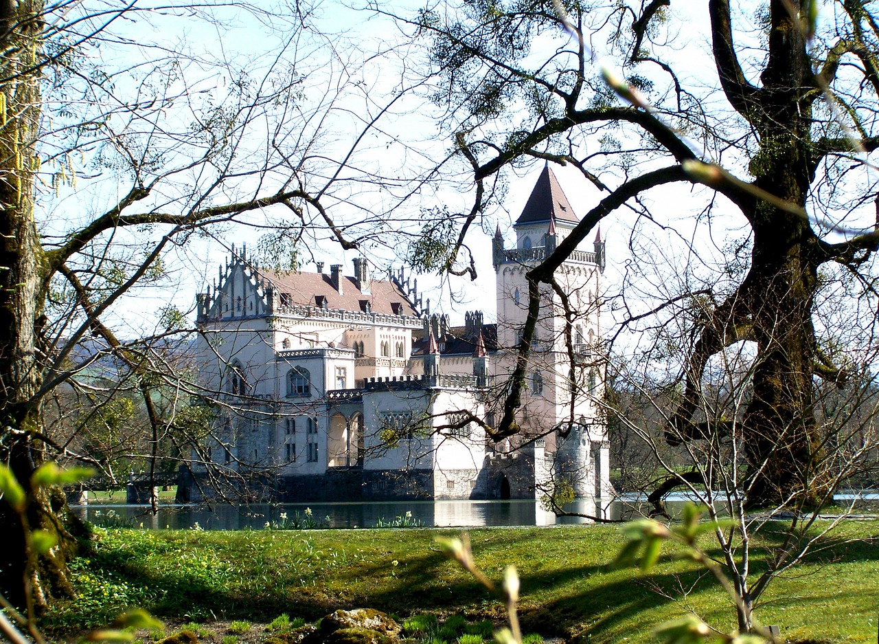 salzburg-anif castle park architecture free photo