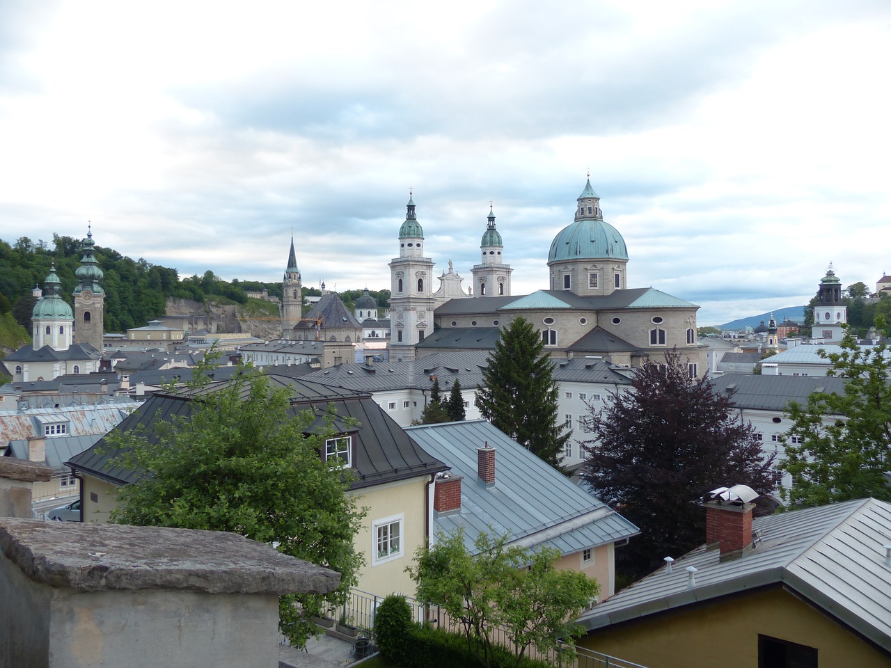 salzburg cathedral dom cathedral free photo