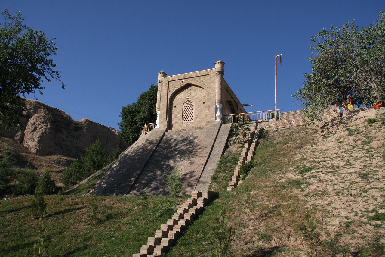 samarkand tomb of daniel afrasiab free photo