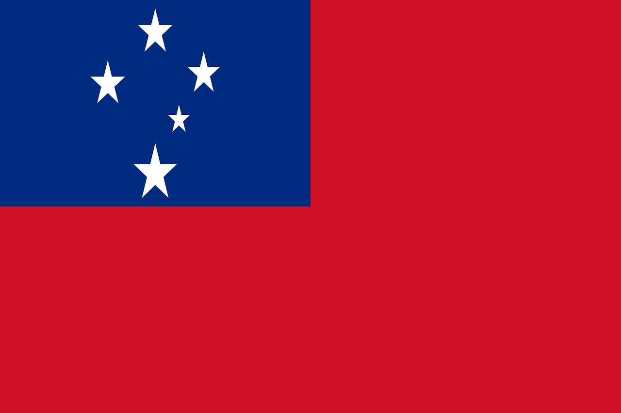 samoa flag national flag free photo