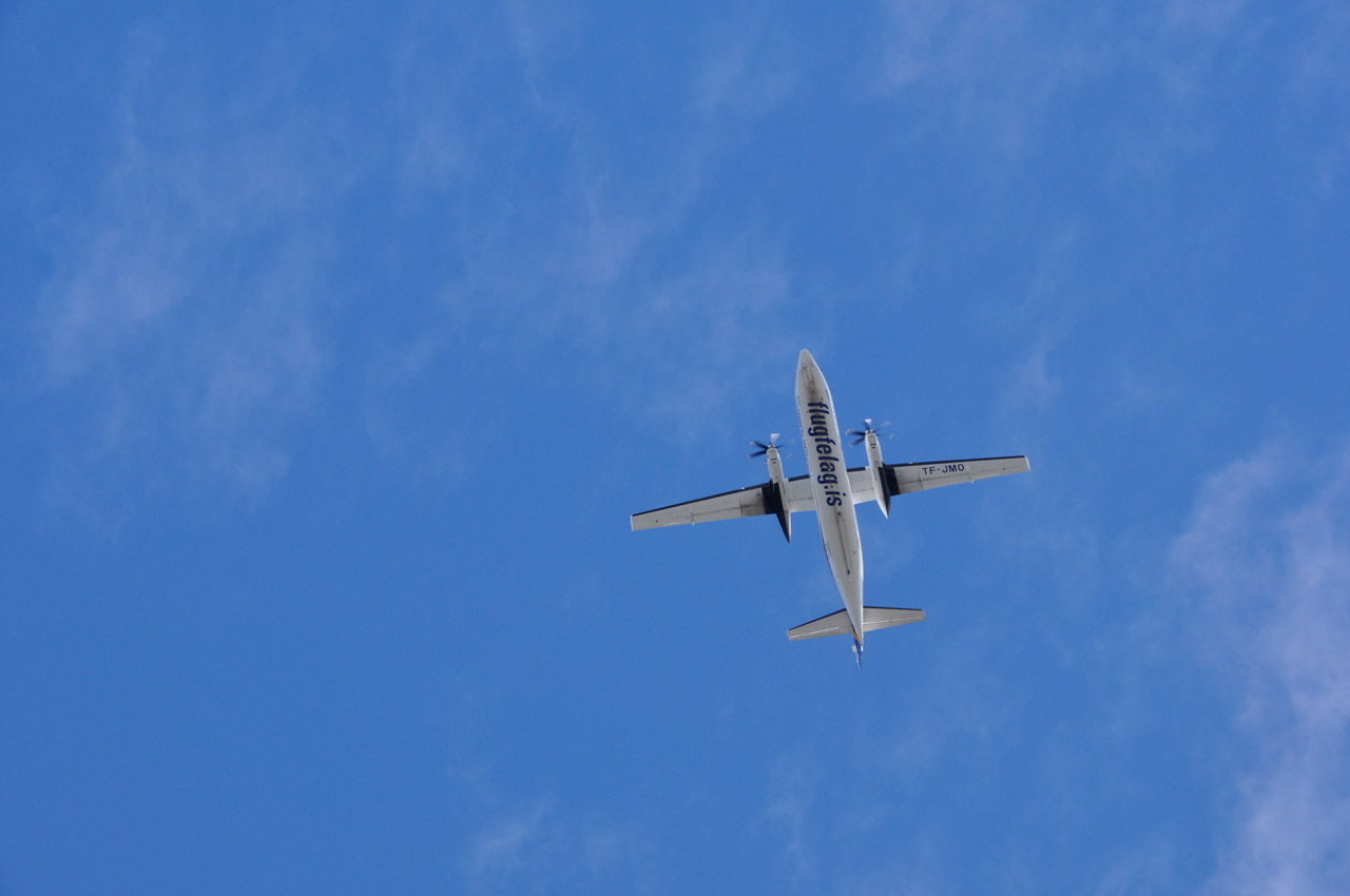 airplane flight sky free photo