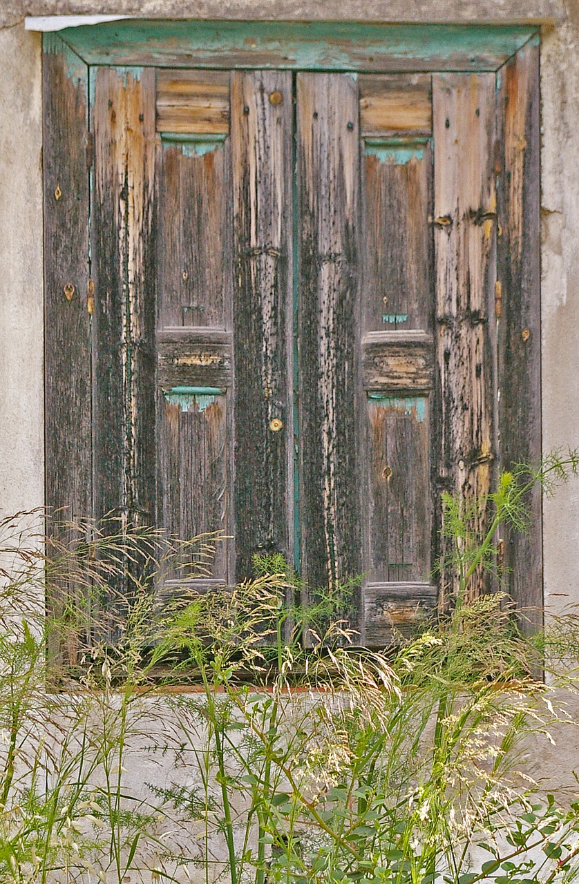 samos greece old window free photo