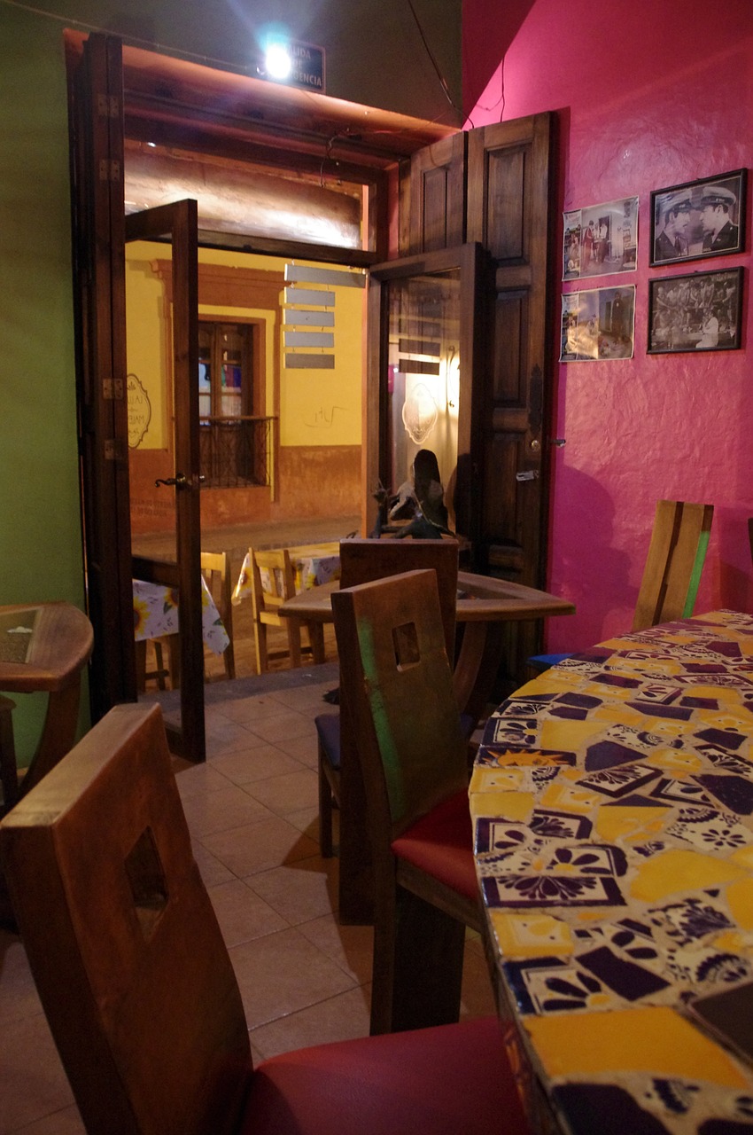 san cristóbal de las casas mexican restaurant mexican interior design free photo