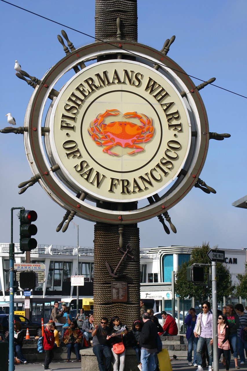 san francisco fisherman wharf street free photo