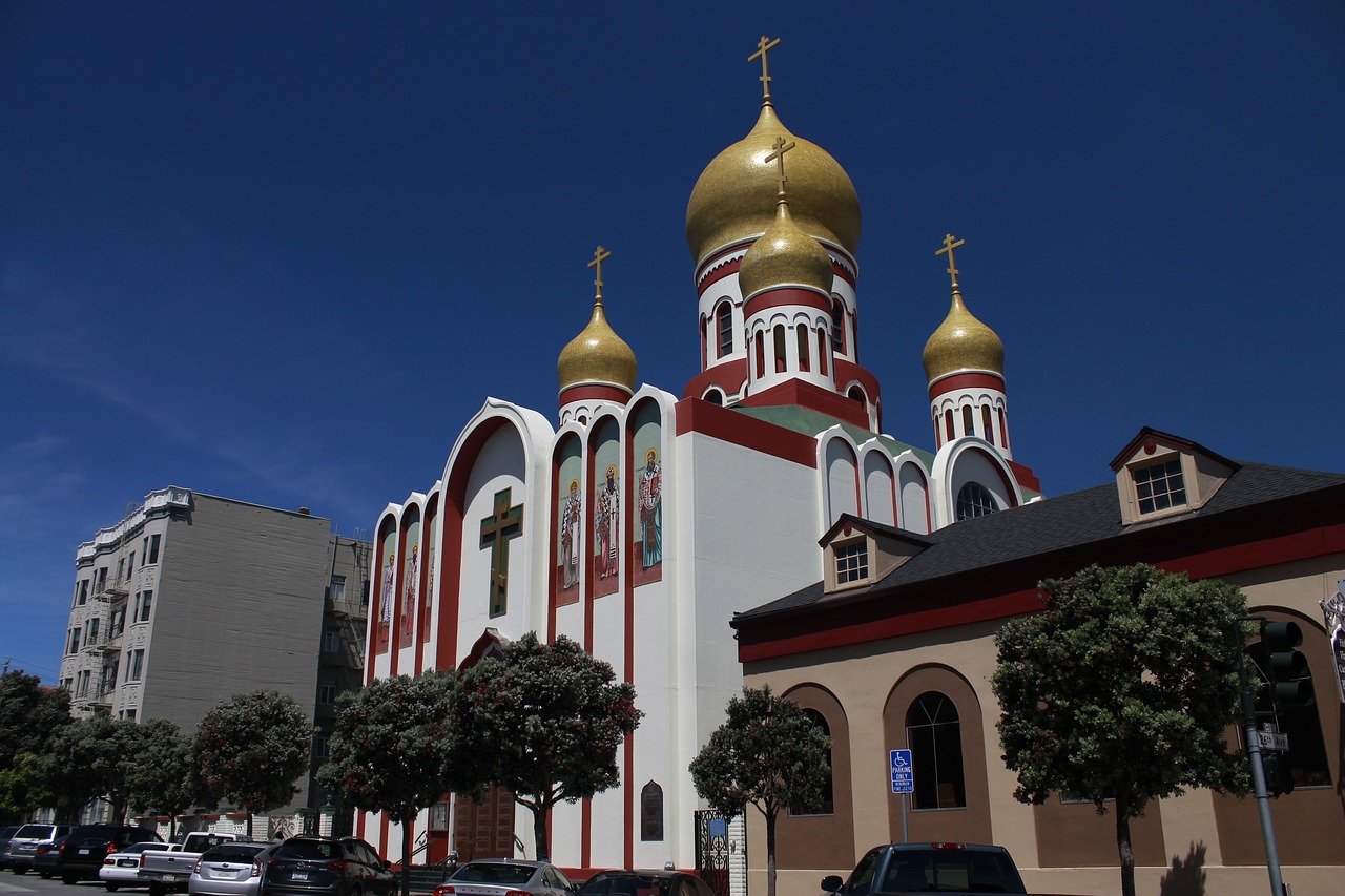 San Francisco Orthodox Church Ortodox Free Photo. 