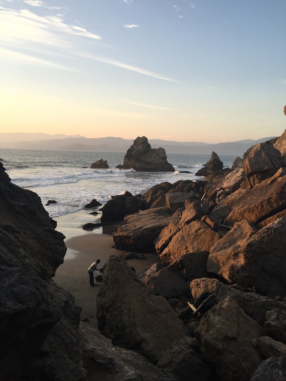 san francisco nature cliffs free photo