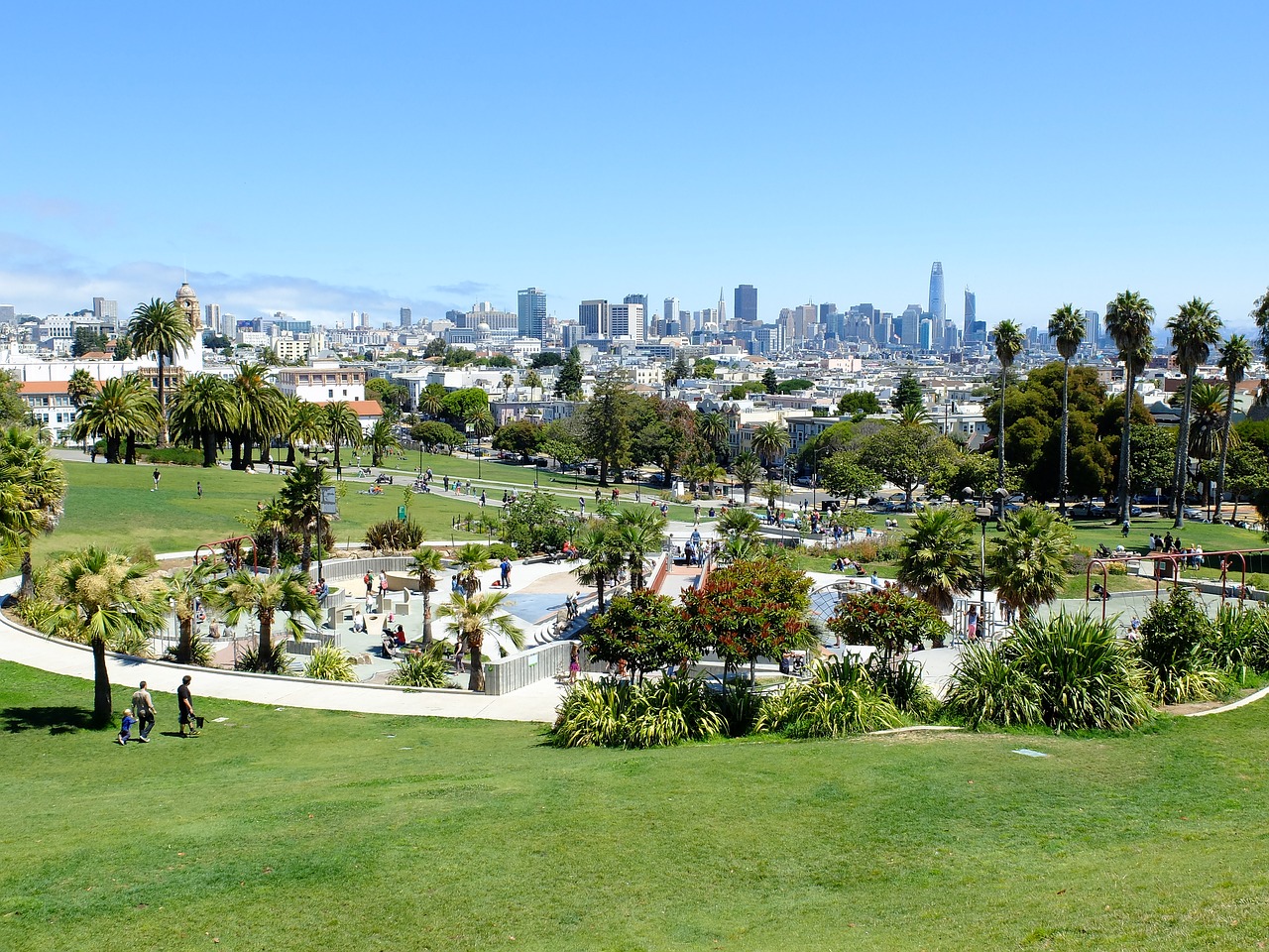 san francisco dolores park mission dolores free photo