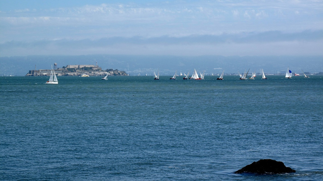 san francisco bay alcatraz free photo