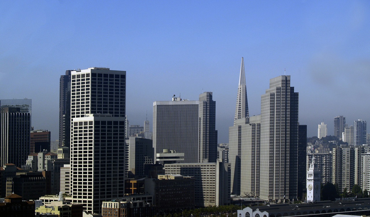 san francisco city buildings free photo