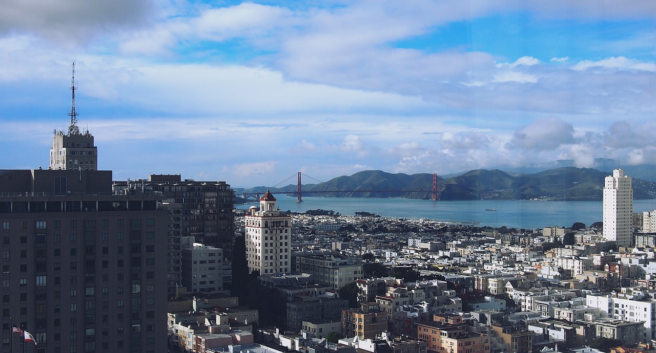 san francisco city cityscape free photo