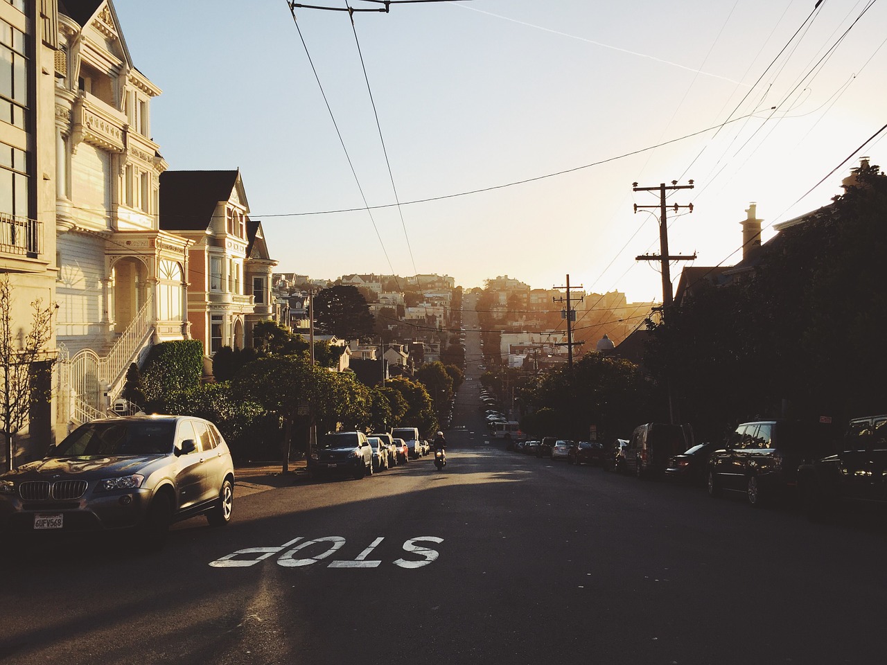 san francisco street neighborhood free photo