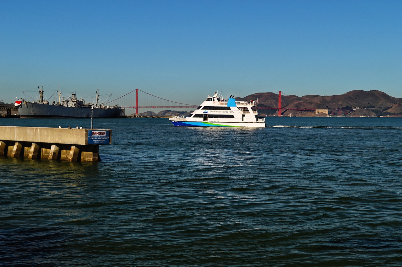 san francisco boats ferry free photo