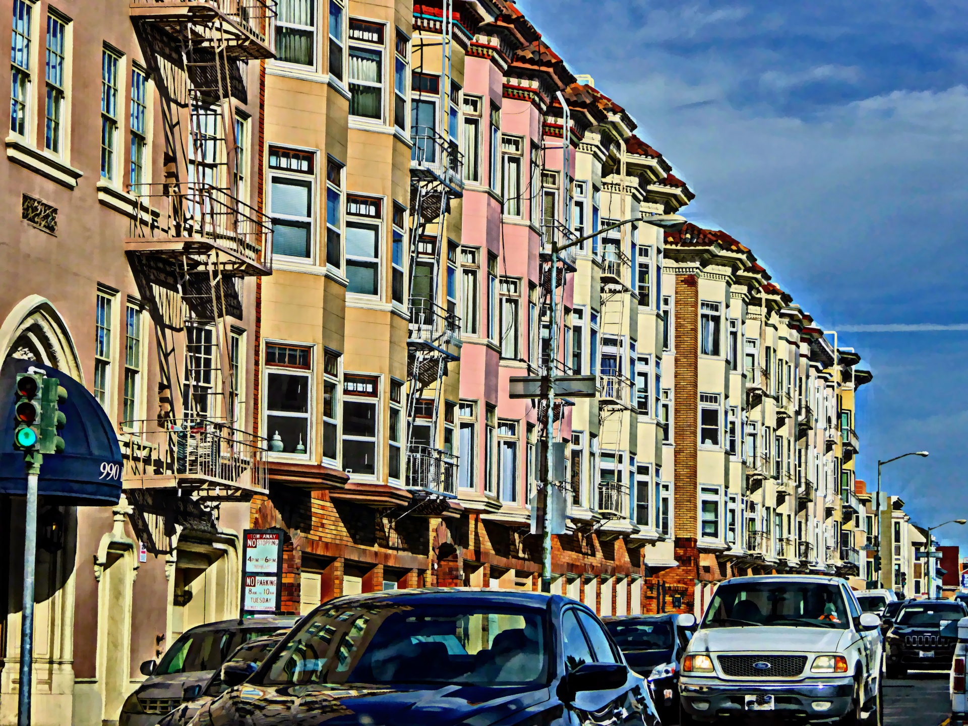 apartments city san francisco free photo