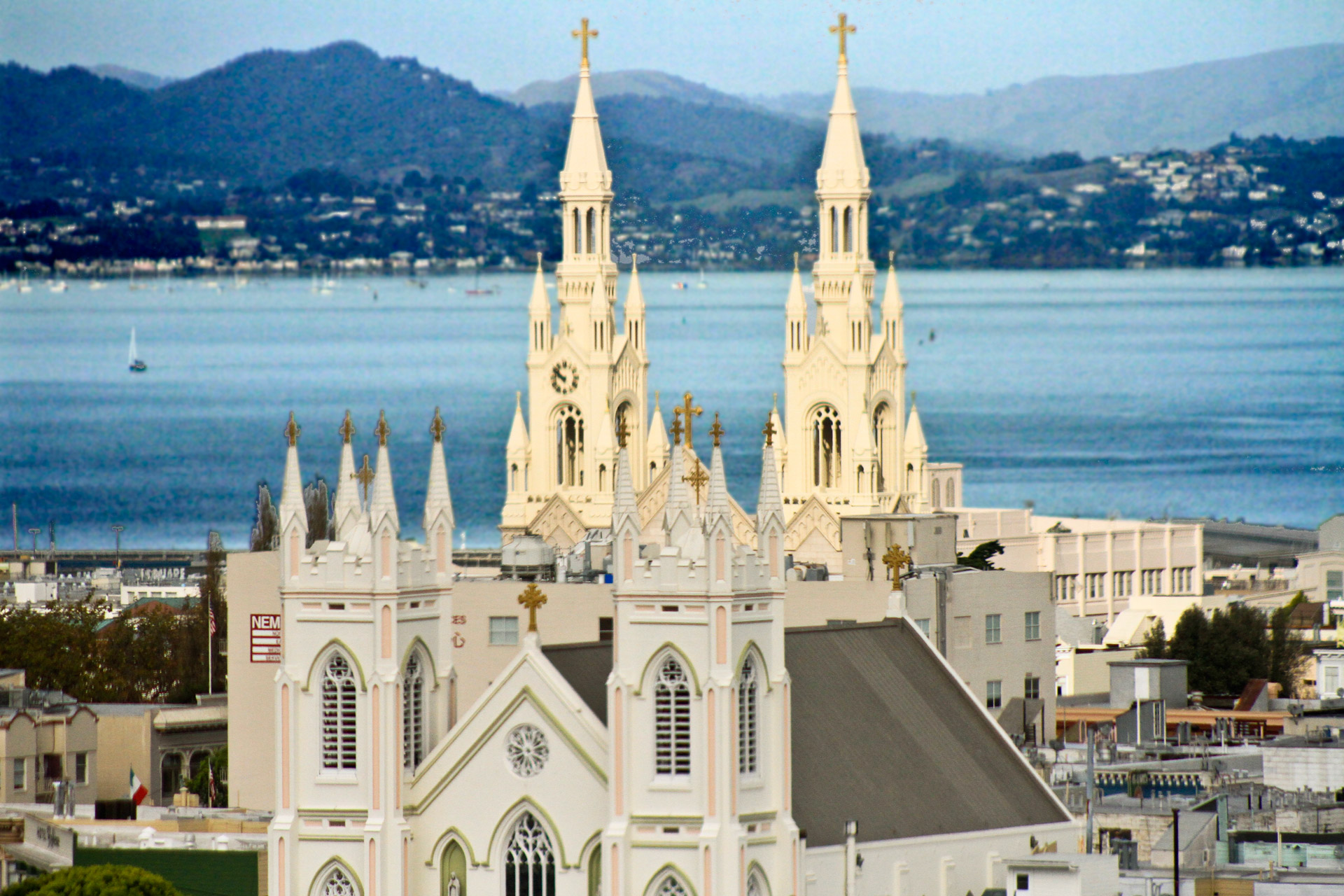 san francisco california churches free photo