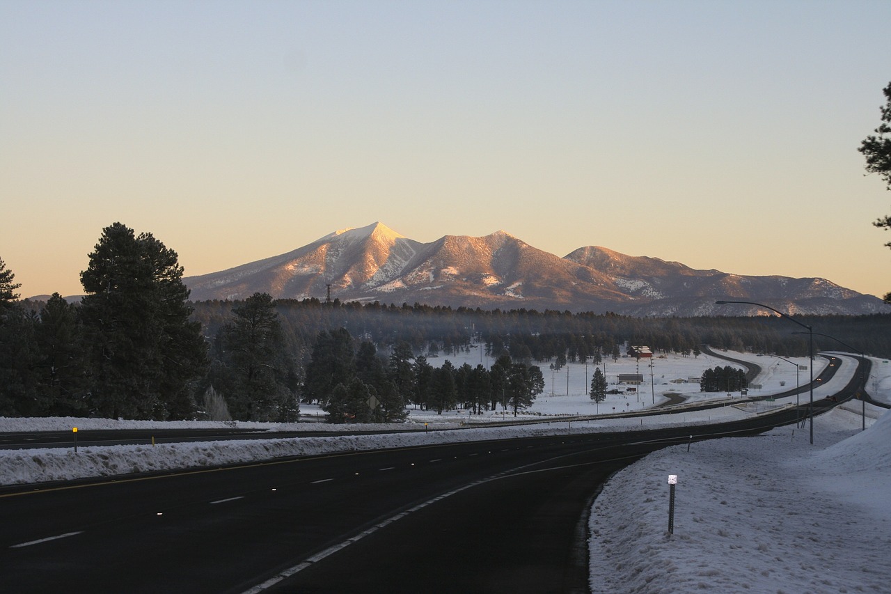 san francisco peaks  kachina village  arizona free photo