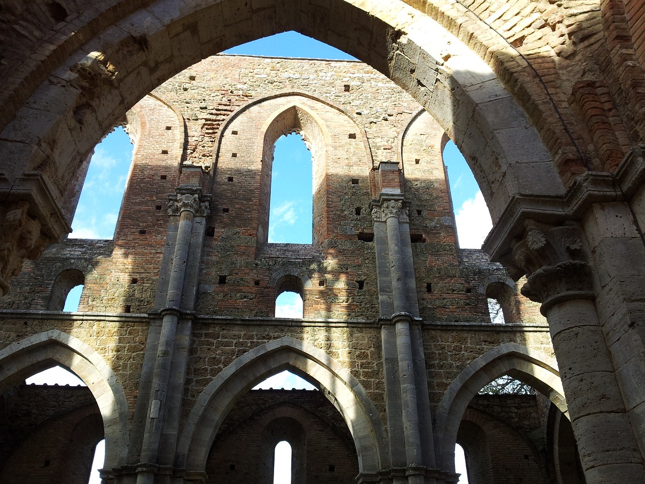 san galgano ruins gothic free photo