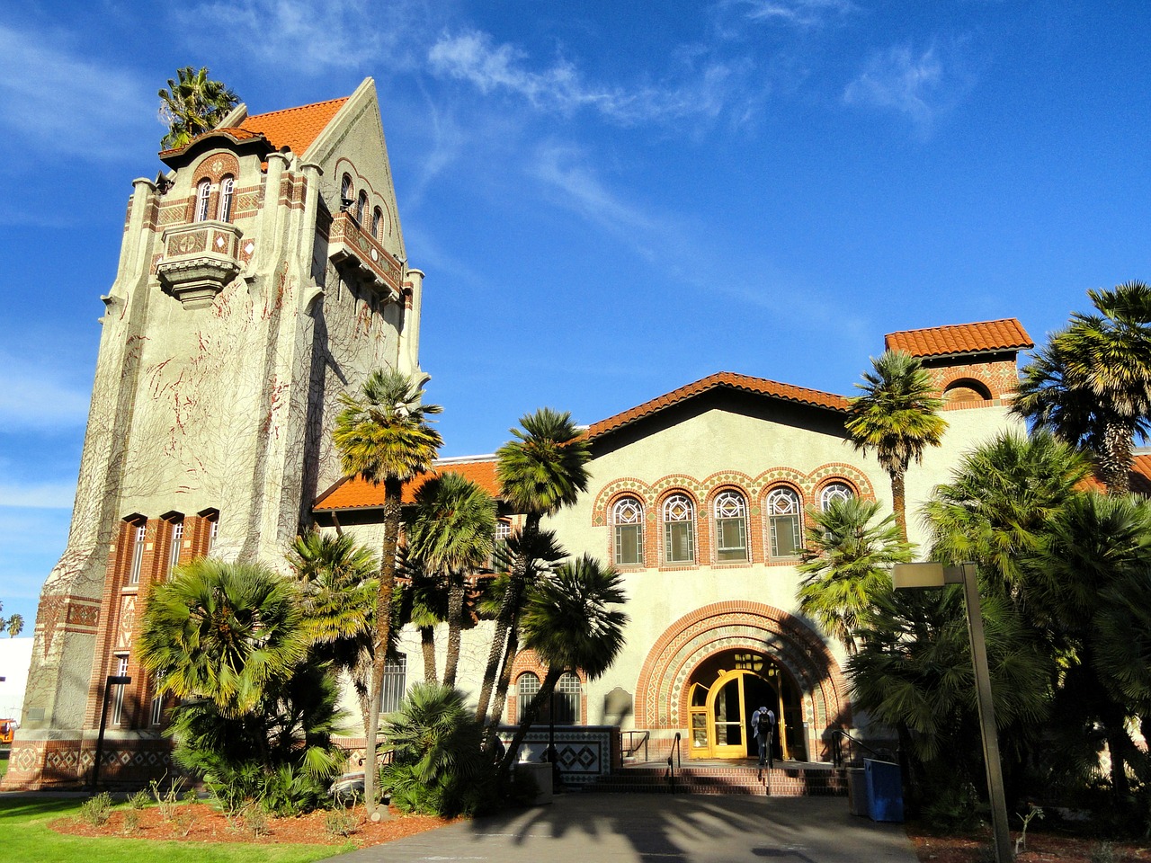 san jose state university california tower hall free photo