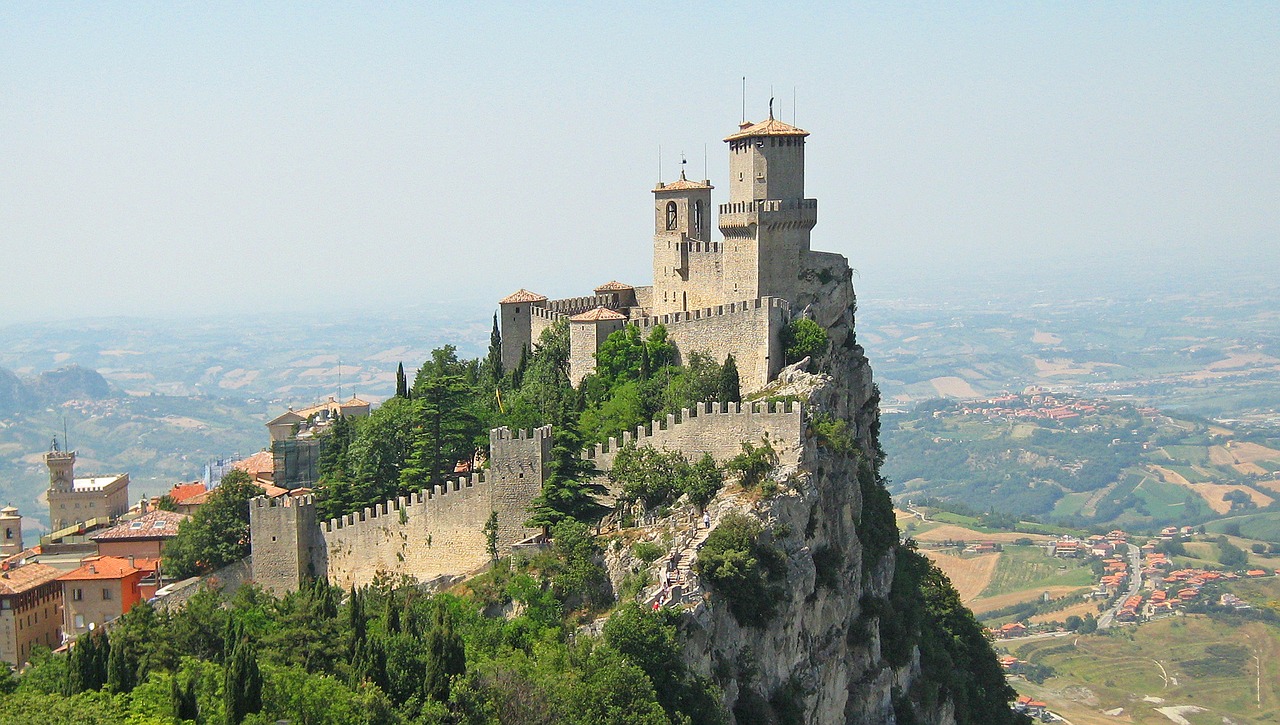 san marino castle fortress free photo