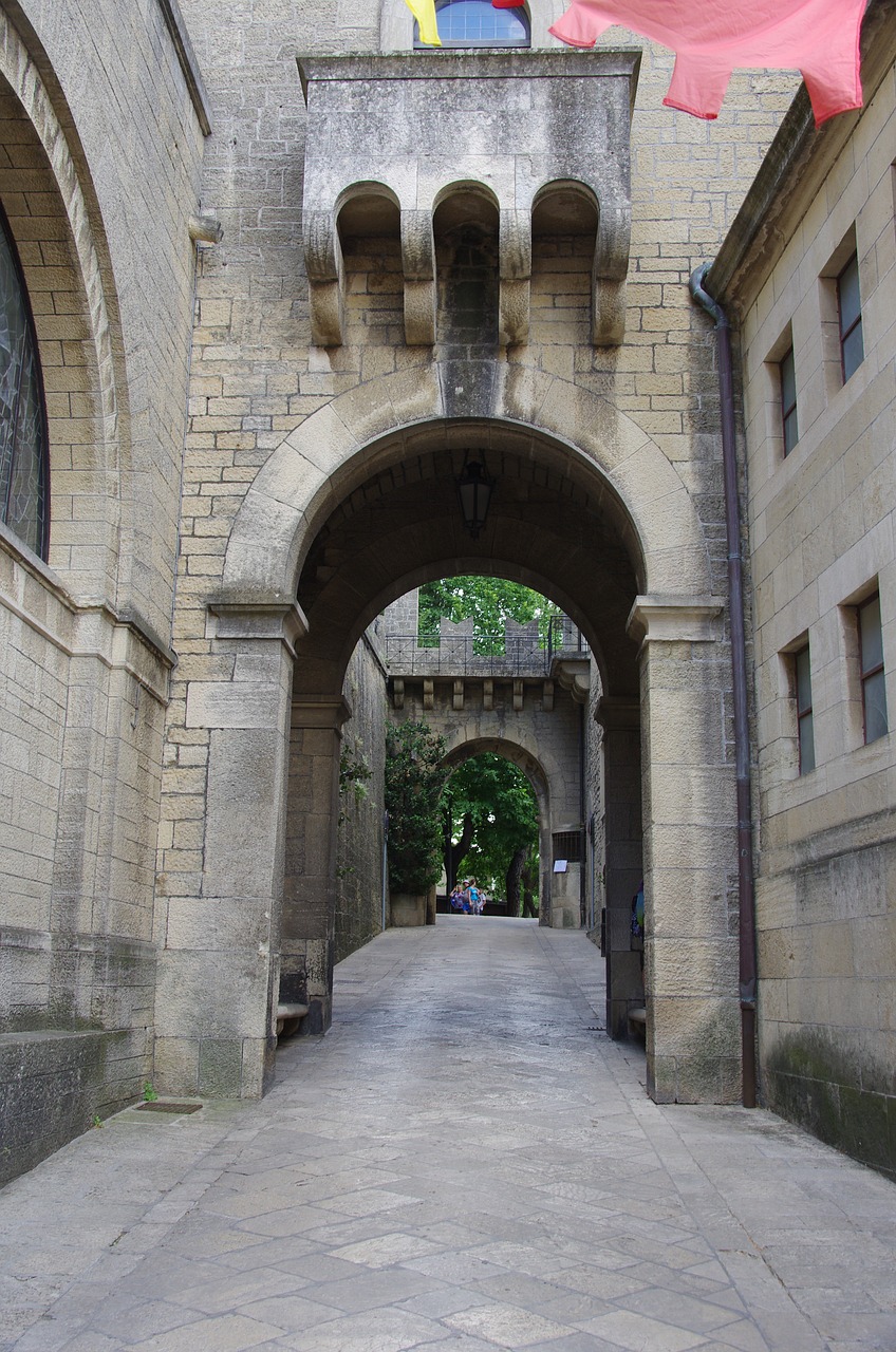 san marino city old town free photo