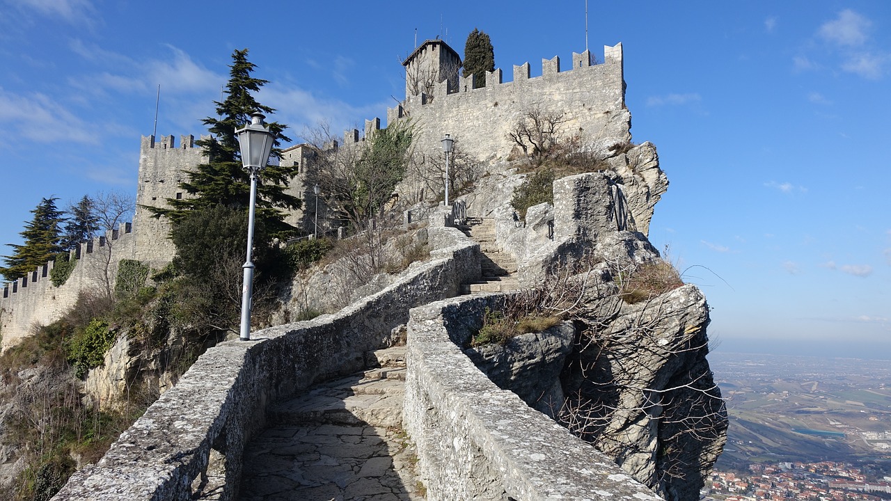 san marino  rock  landscape free photo