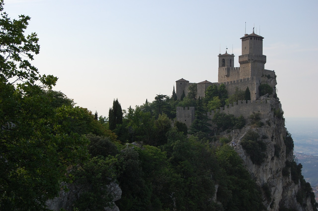 san marino castle italy free photo