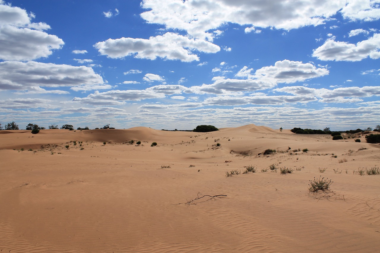 sand dunes sky free photo