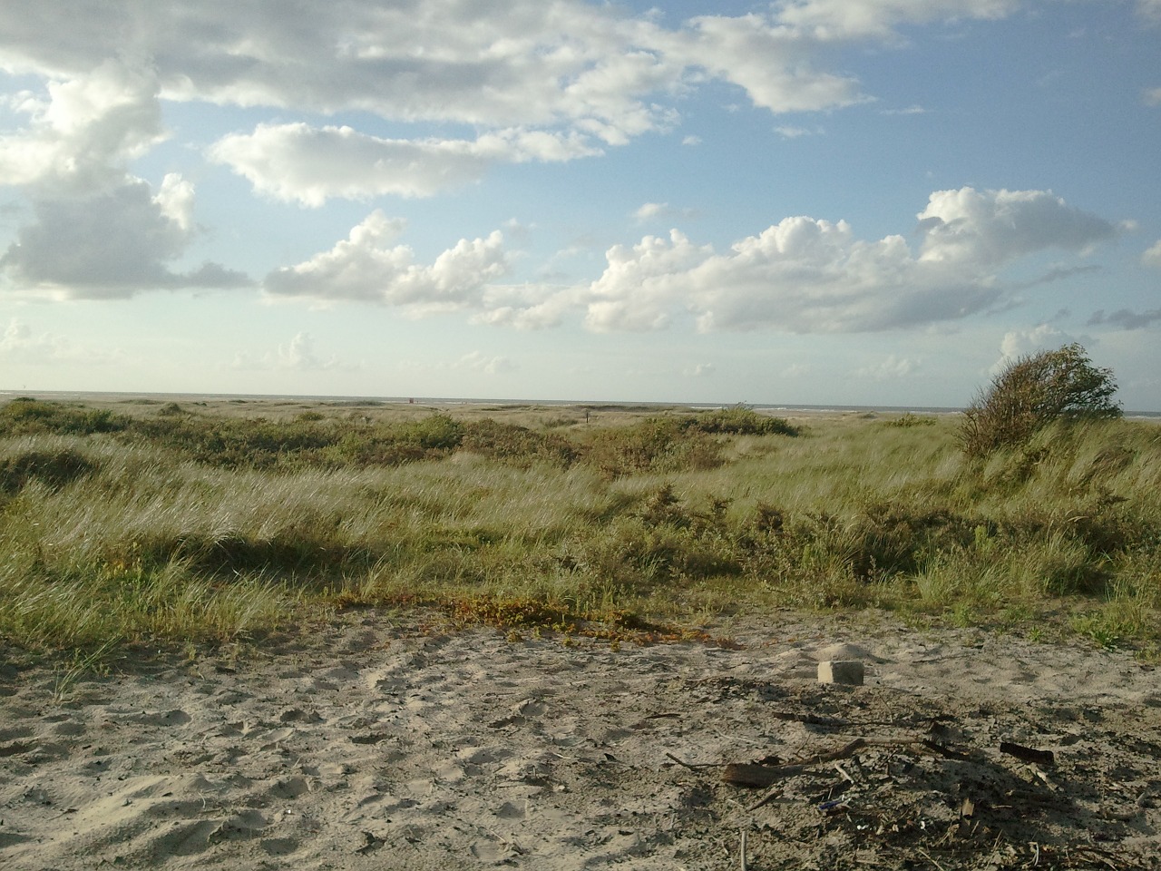 sand sky clouds free photo