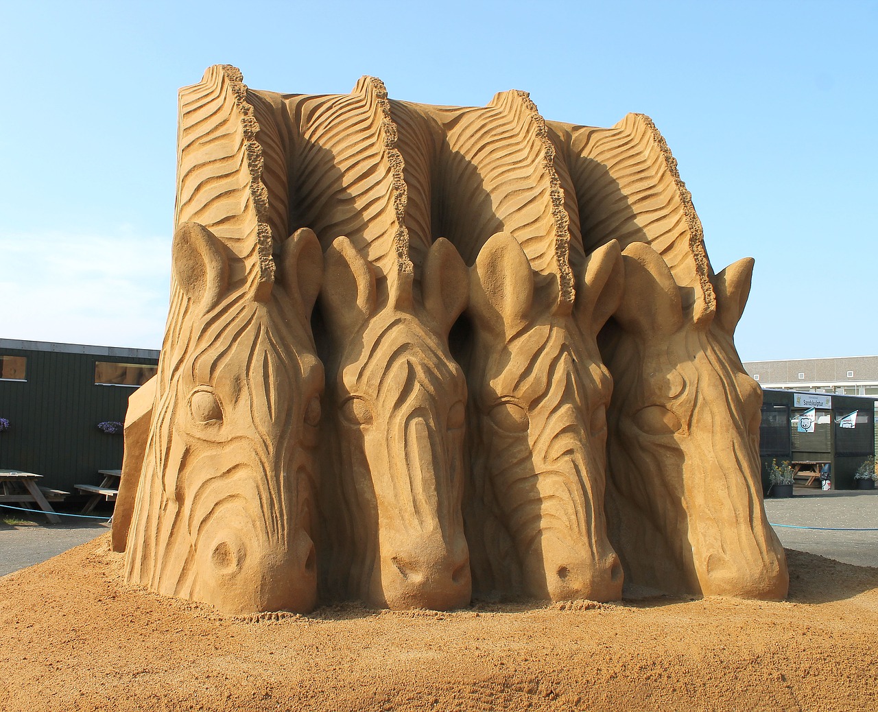 sand sand sculpture sculpture free photo