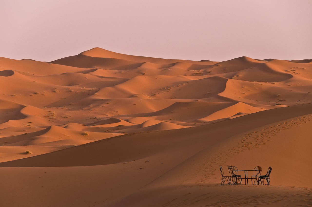 sand sahara dunes free photo