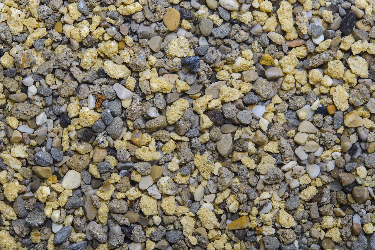 sand gravel grain free photo