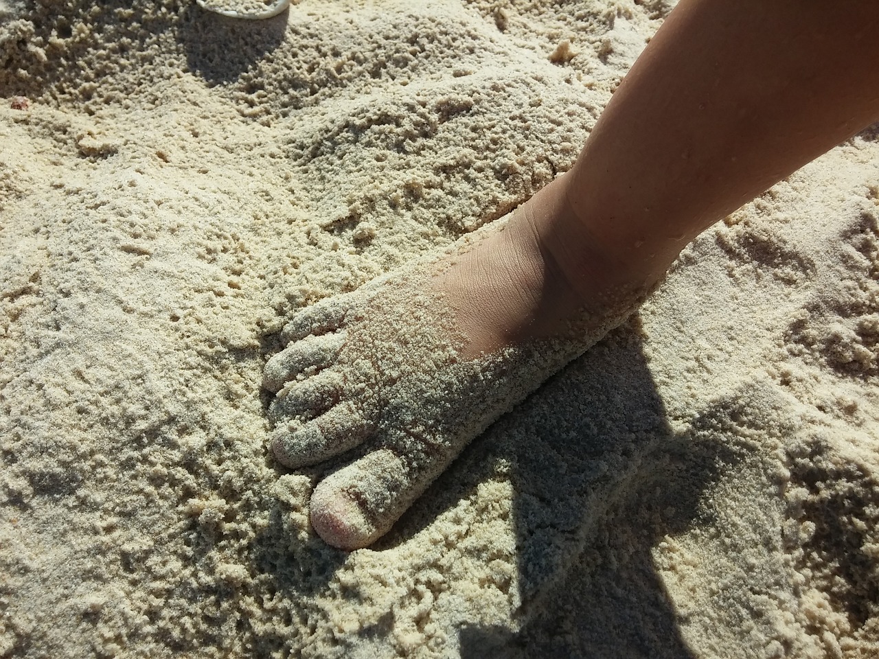 sand beach toddler free photo