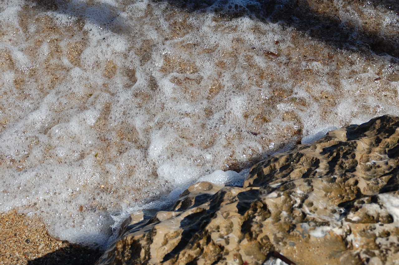 sand sea nature free photo