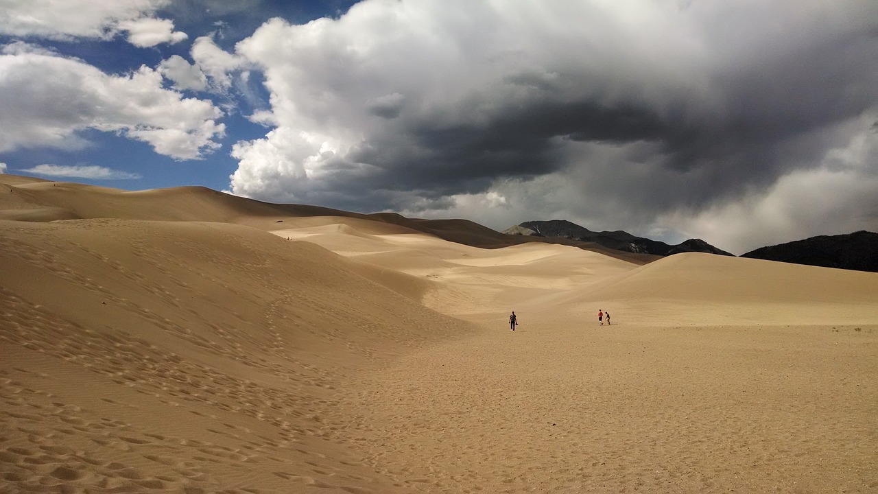 sand great sand dunes national park free photo
