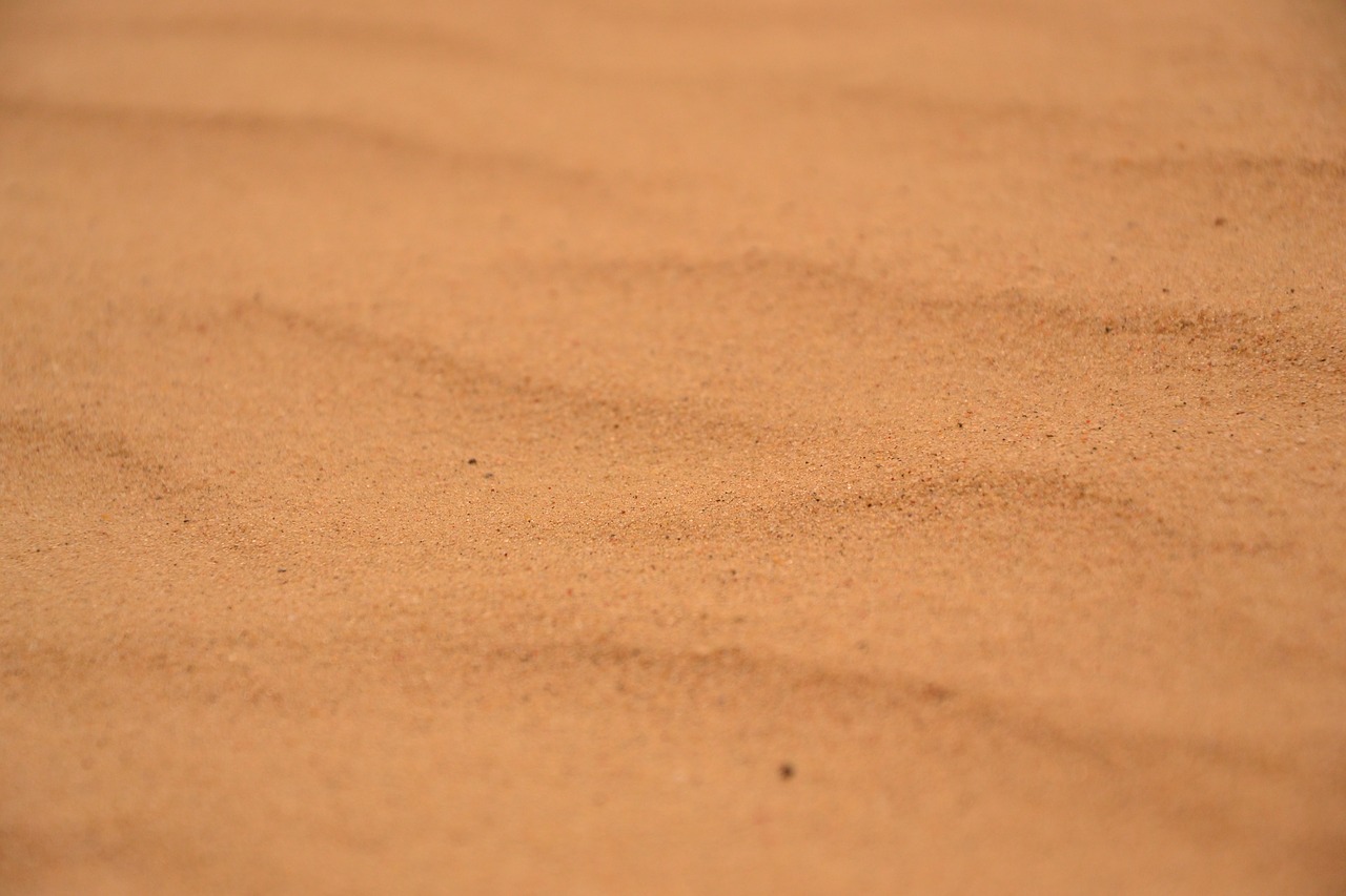 sand desert drought free photo