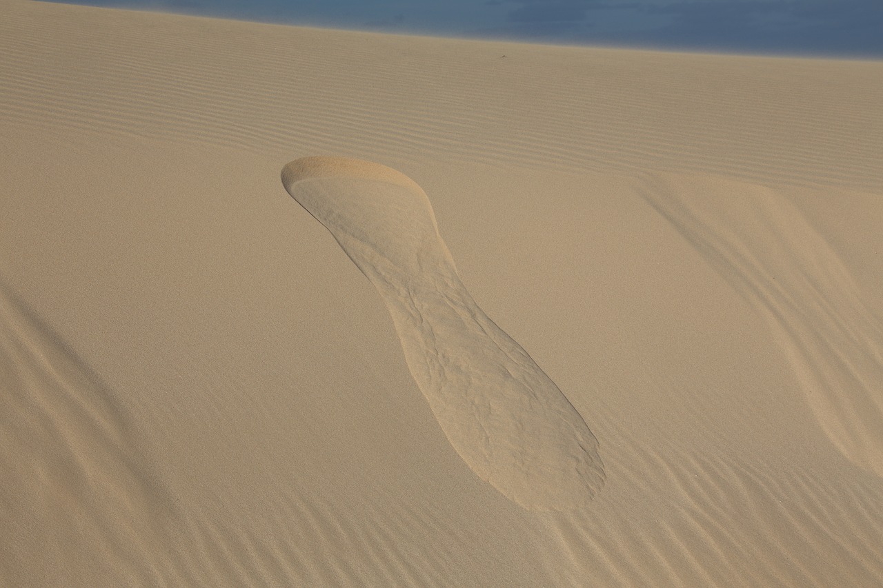 sand desert sand dune free photo