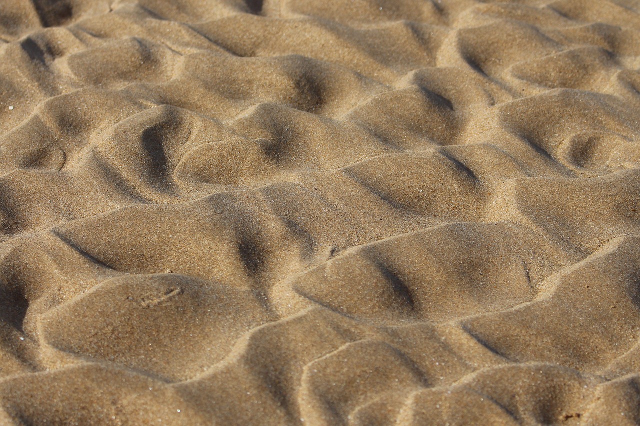 sand macro beach free photo