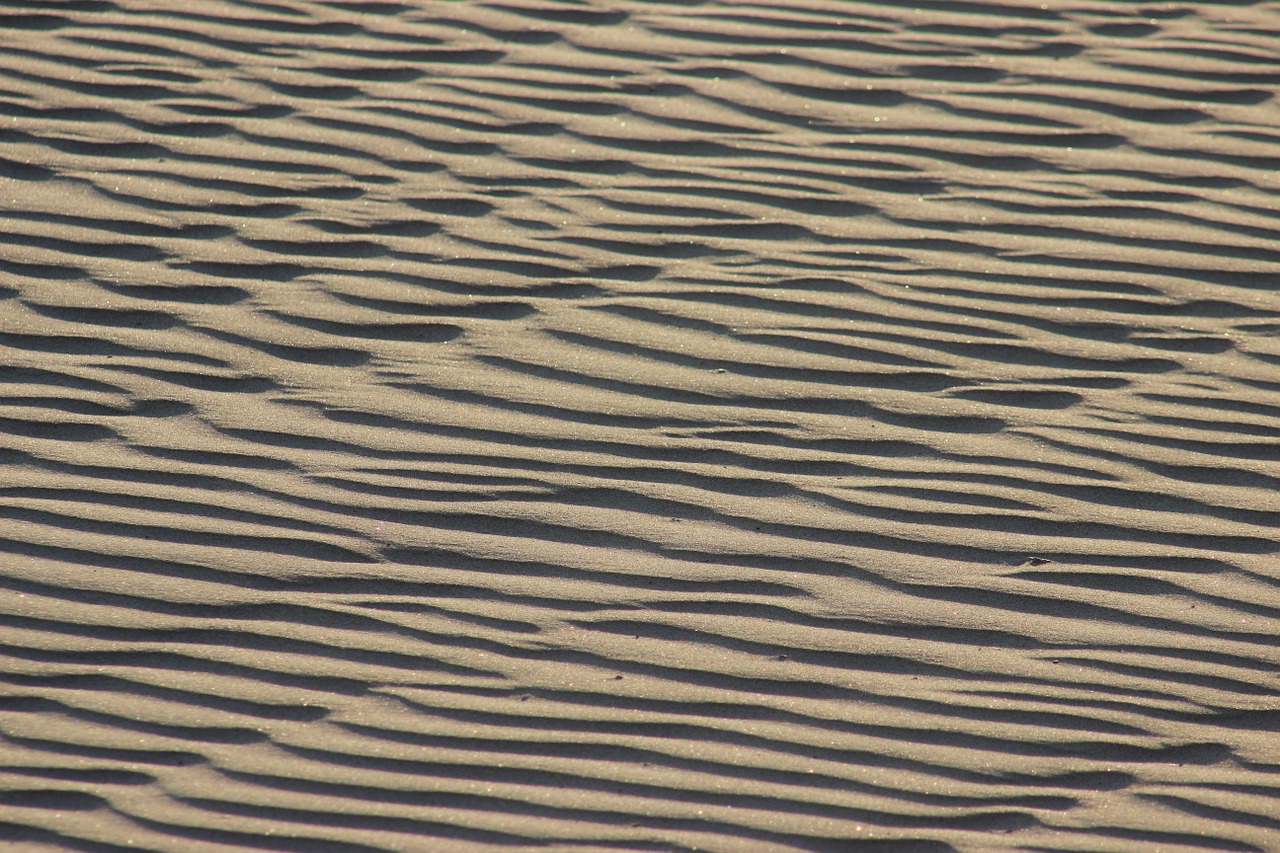 sand desert waves free photo