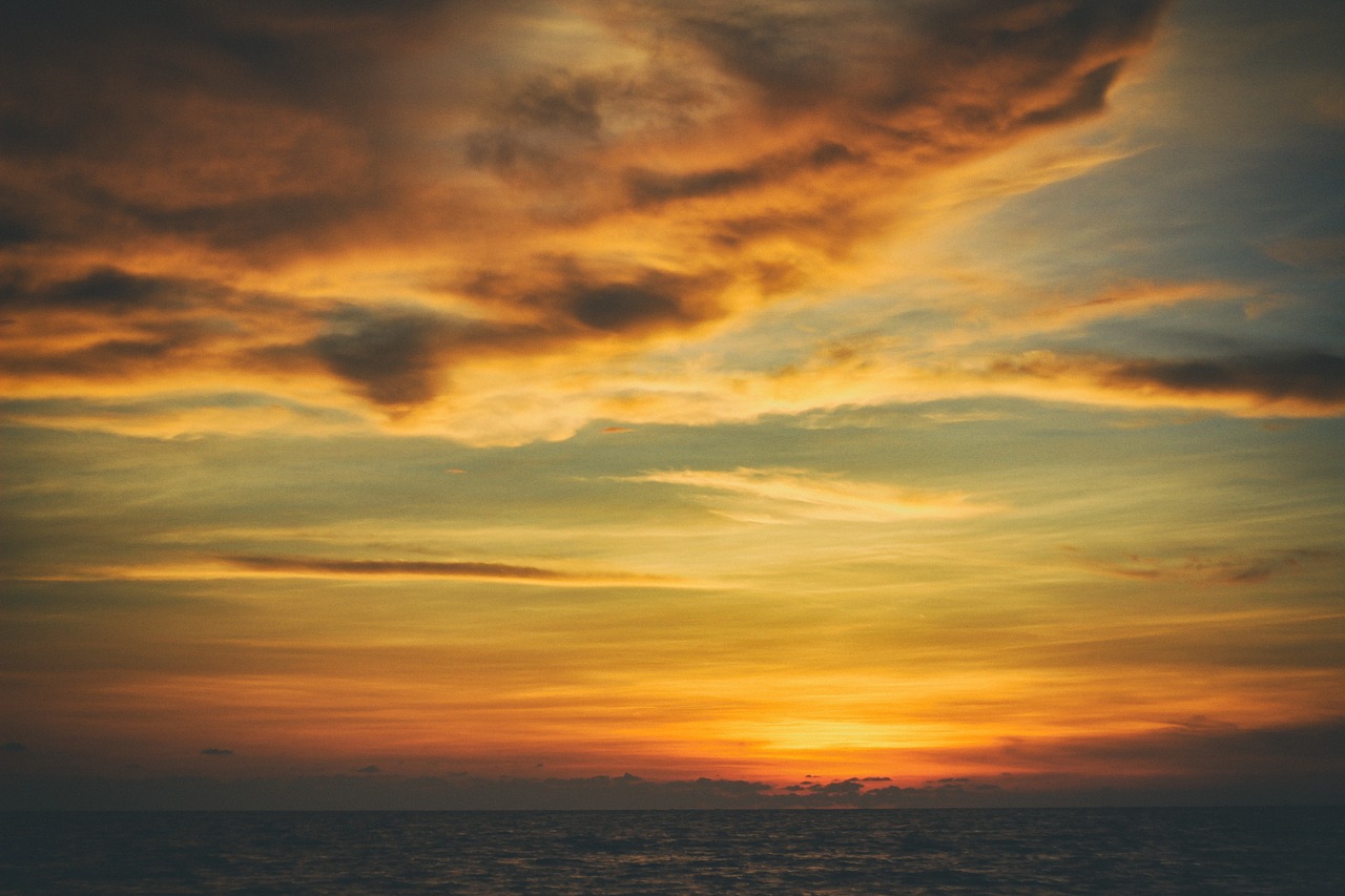 sand beach sunset free photo