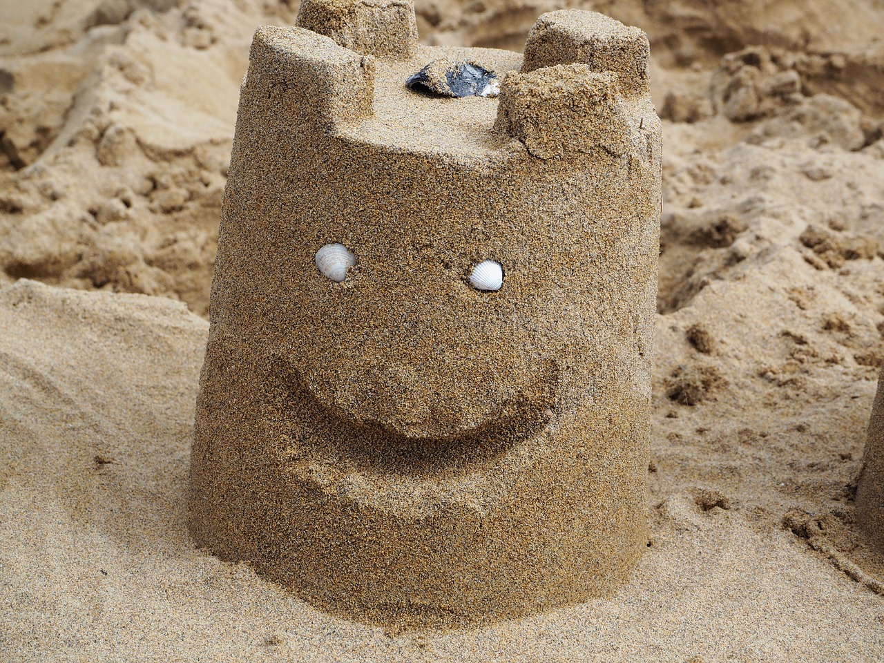 sand sandburg smilie free photo