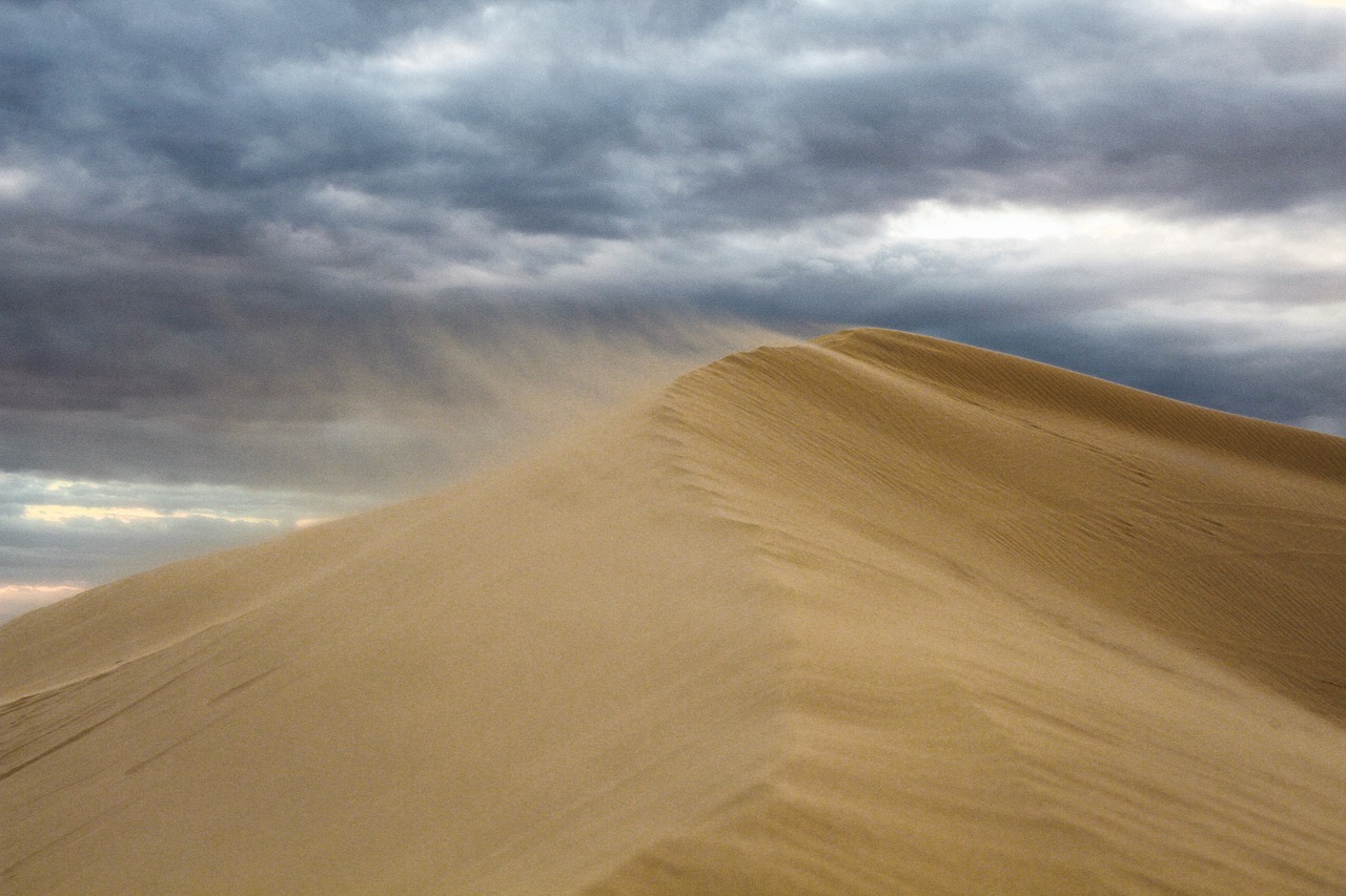 sand highland landscape free photo