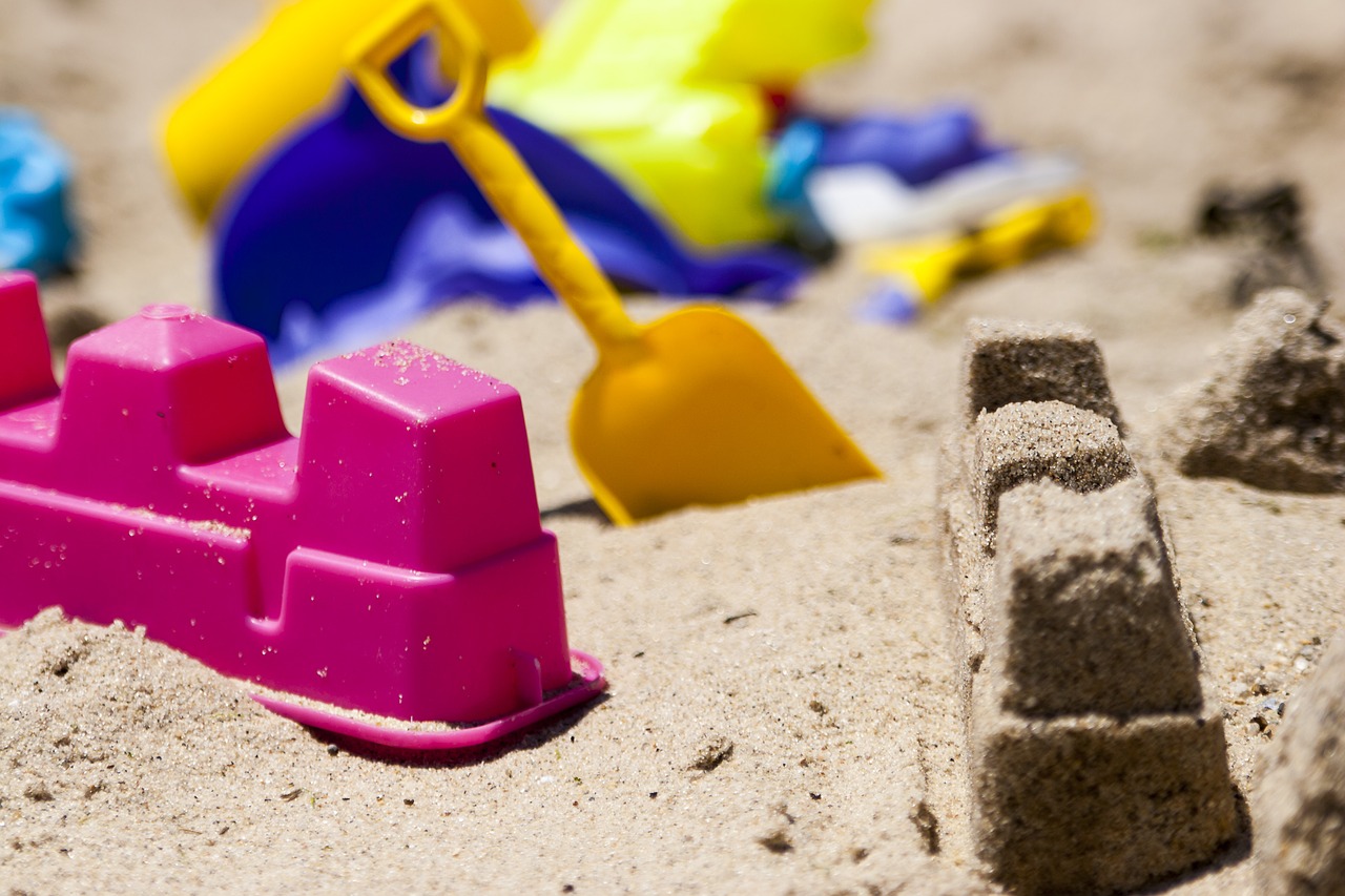 sand toys beach free photo