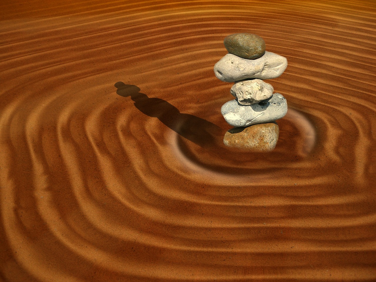 sand stones rest free photo