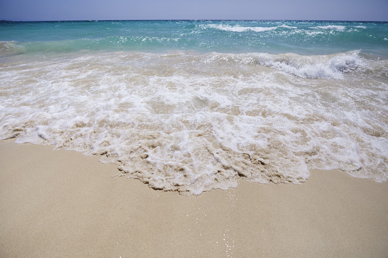 sand waters beach free photo